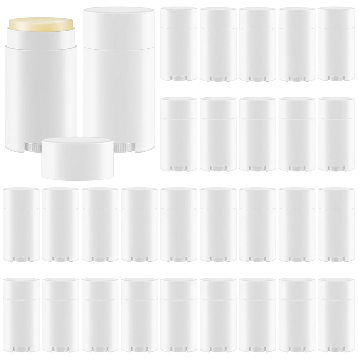 Teenyyou 30-pack empty deodorant containers for DIY on the go.