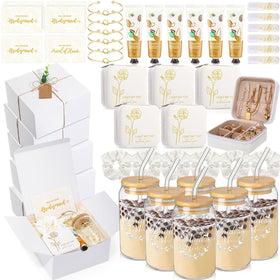 Teenyyou bridesmaid proposal box set front view: cohesive gift for the wedding party