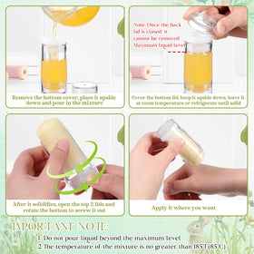 Teenyyou DIY containers support homemade deodorant or lip balm projects
