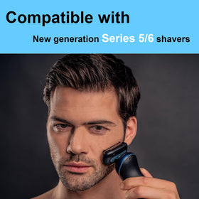 TEEYSO 53B head installation illustration for Braun Series 5/6 2-pack