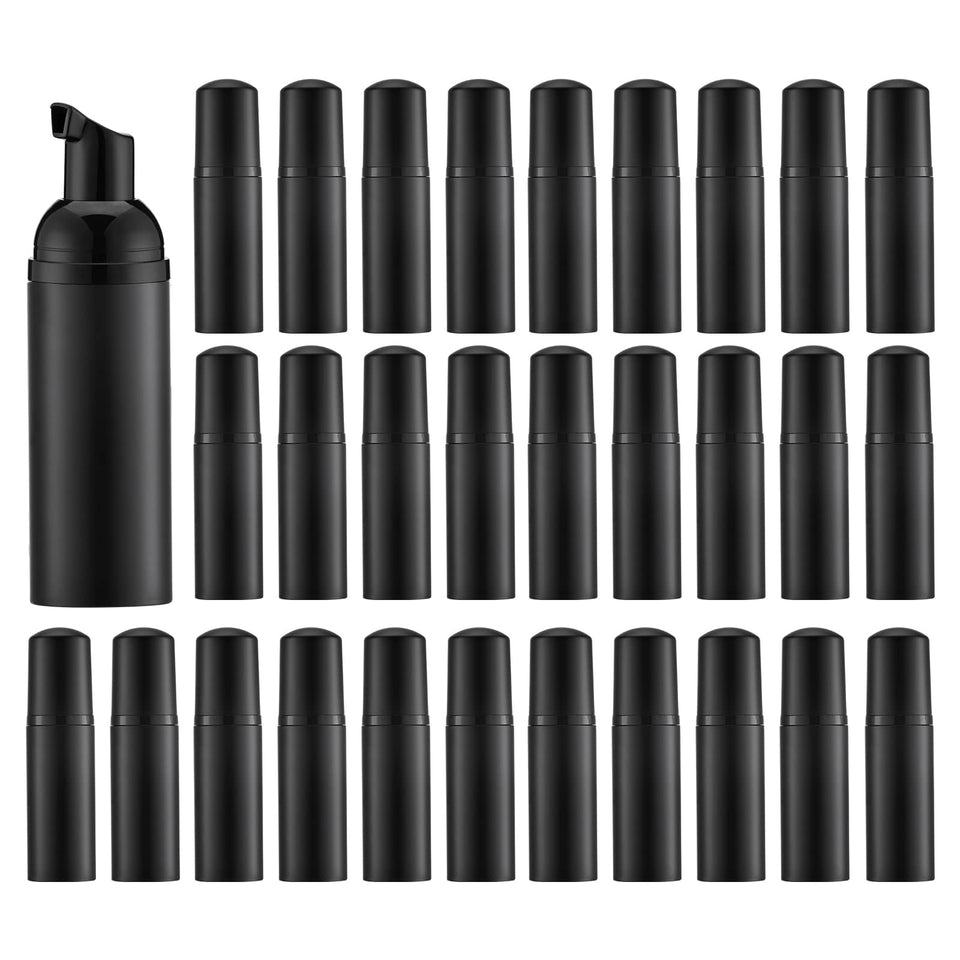 Tekson 30PCS foam bottle with lash shampoo offers mess-free travel cleansing.