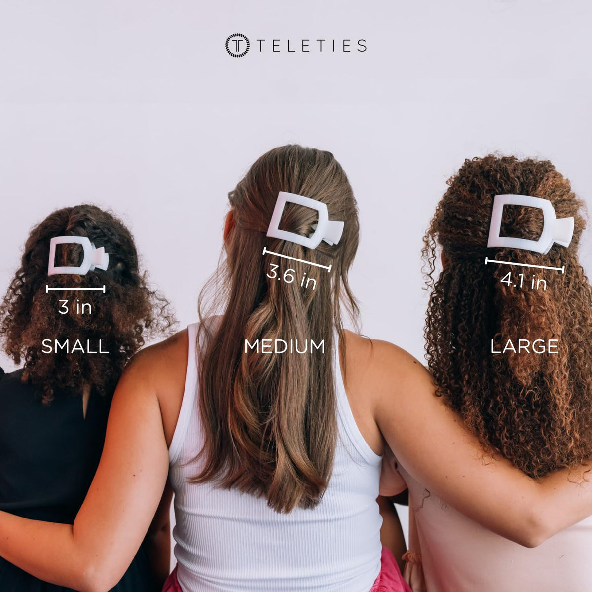 Teleties comfortable curved design close-up highlighting ergonomic form and use.