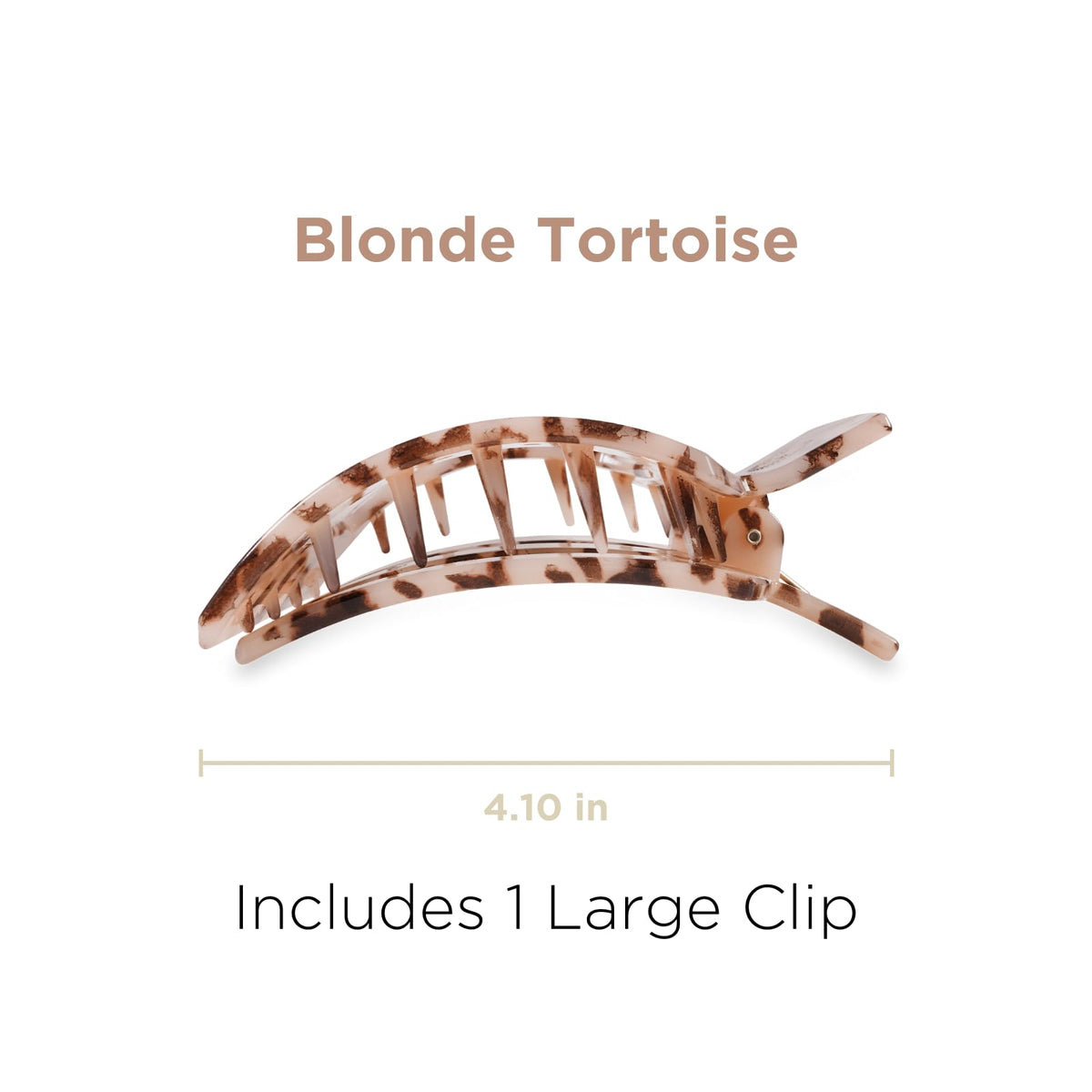 Teleties flat square clip used in yoga for a steady grip during stretches.