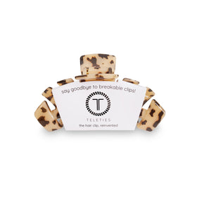 Teleties large hair clip with strong grip for thick hair.