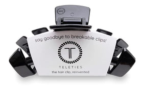 Teleties large hair clip with strong grip for secure updos.