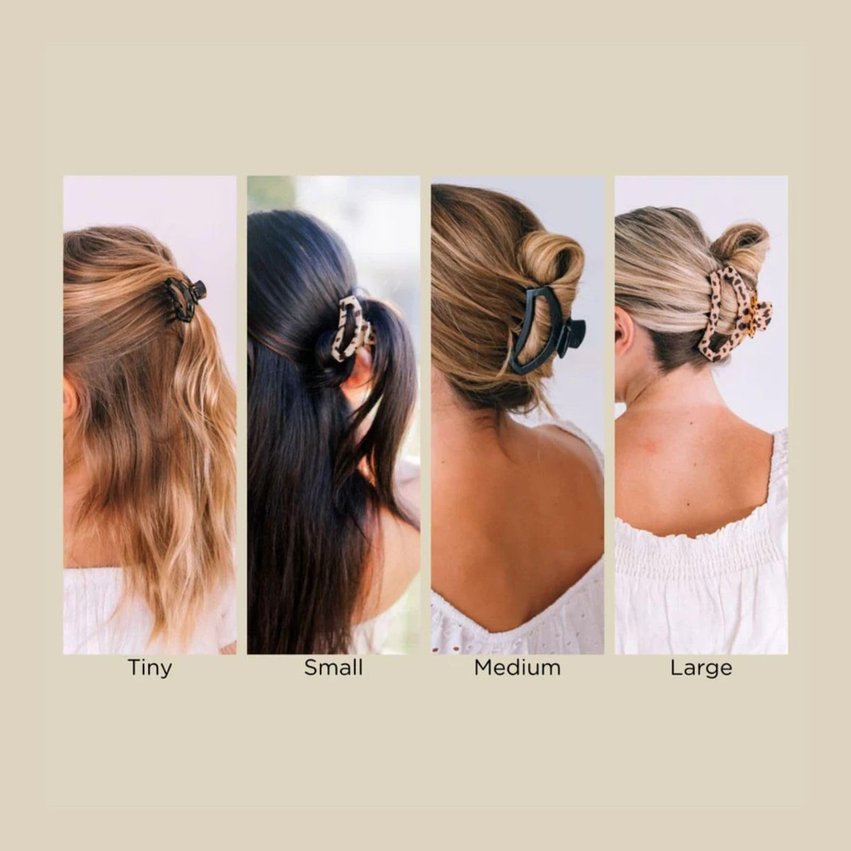 Teleties thick curly hair clip supports long, wavy tresses with reliable hold.