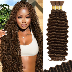 Temlux boho braids hair 110g 20in deep wave for natural volume
