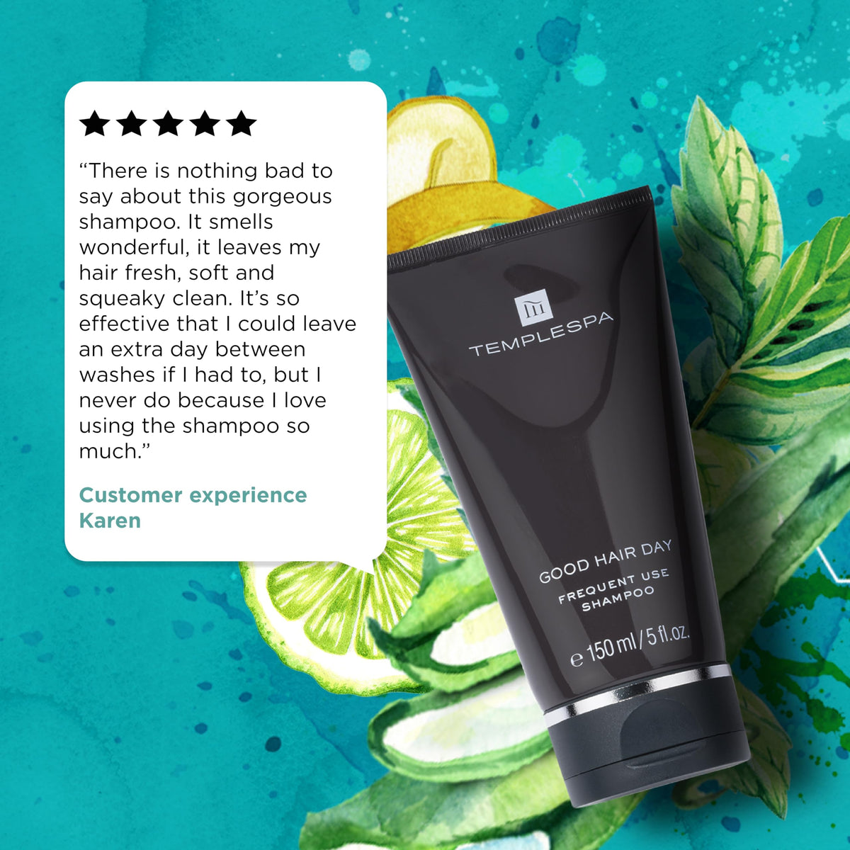 Aloe vera ingredient in TEMPLESPA Good Hair Day formula for hydration