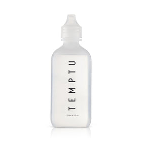 TEMPTU S/B airbrush cleaner bottle ready for quick makeup brush cleaning