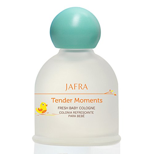 Tender Moments Baby Moment Green bottle with a soft floral scent for gentle wear.