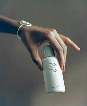 tenoverten Rose Soak packaging box with soy ink on FSC paper