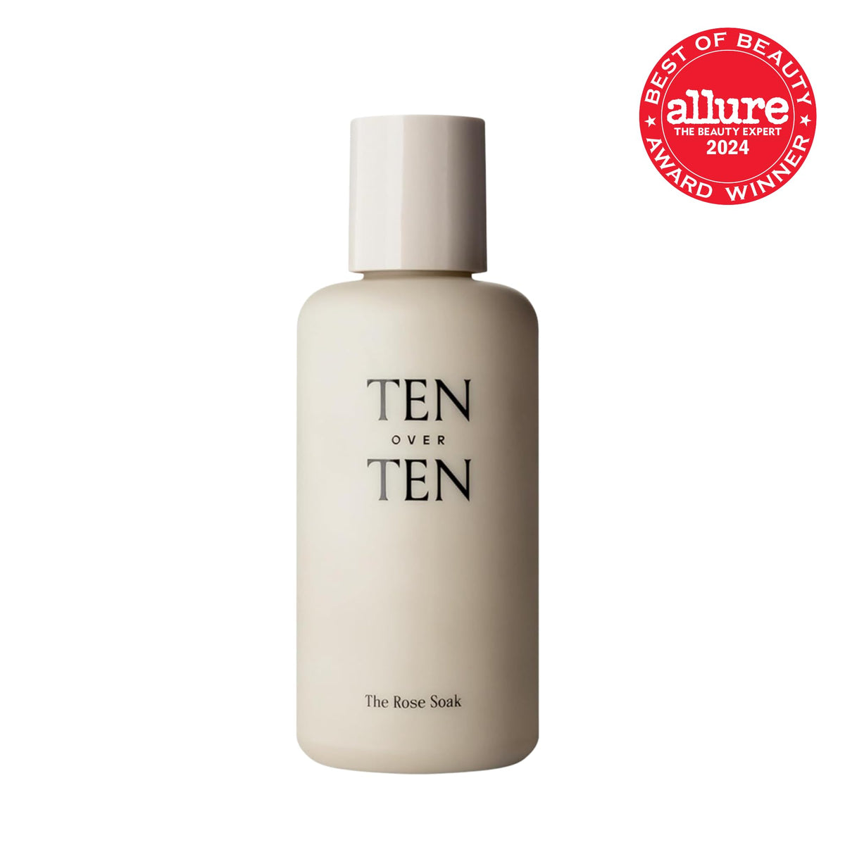 tenoverten Rose Soak pour action showing easy polish removal