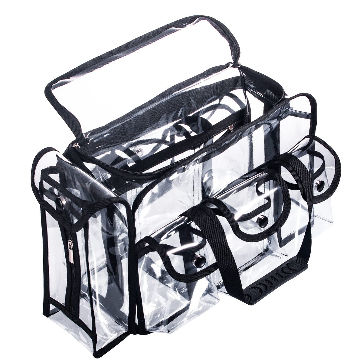 Tense Edano black travel bag combines durability with easy cleaning