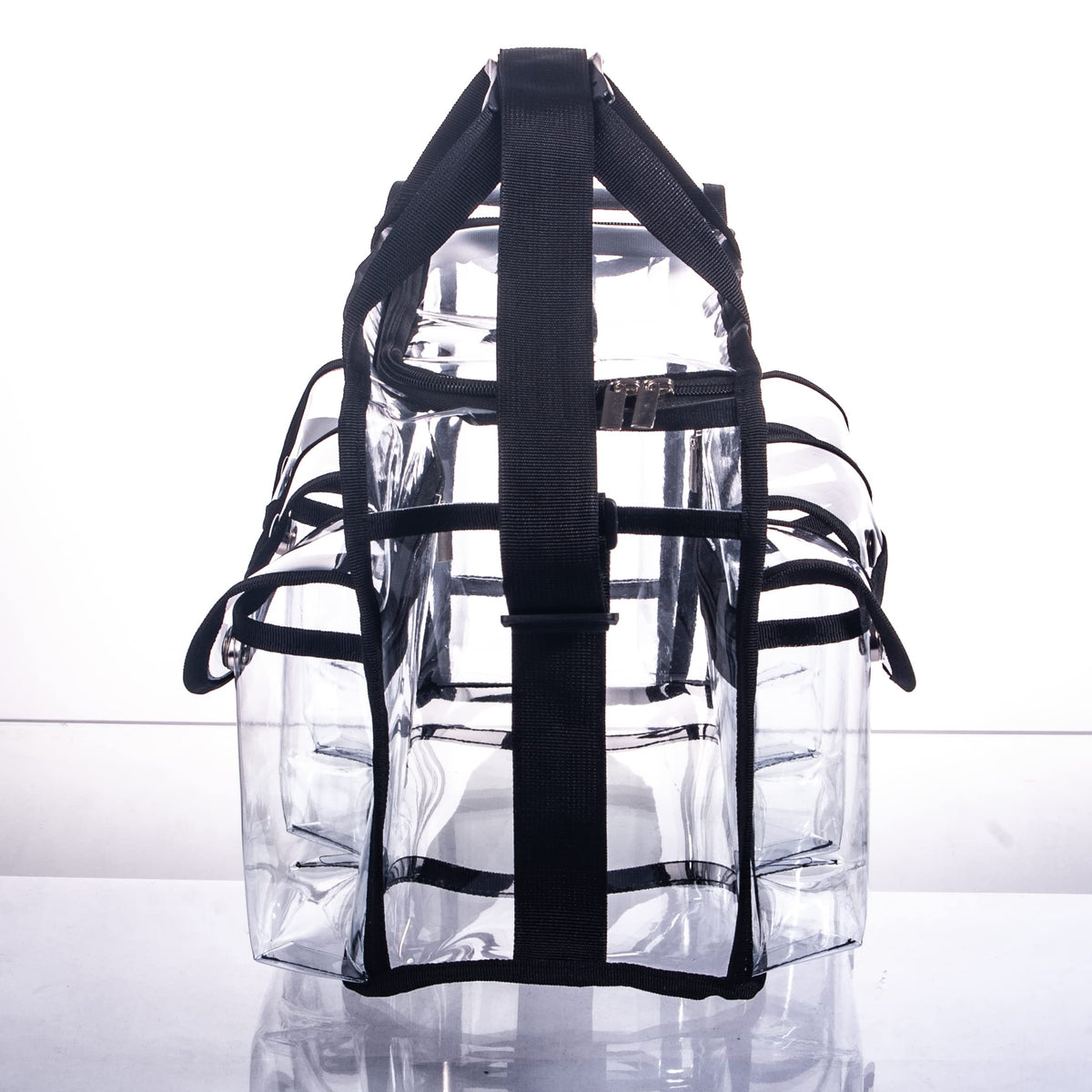 Tense Edano multifunction clear bag is ideal for airport security checks