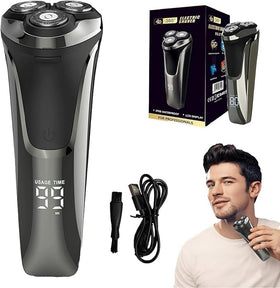 Teotopoa Snapbuy razor with 4D floating head follows contours for precise shaving.