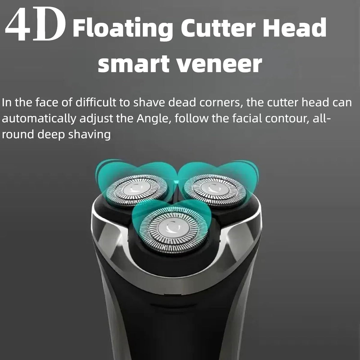 Teotopoa Snapbuy razor quiet motor delivers a smooth shaving experience.