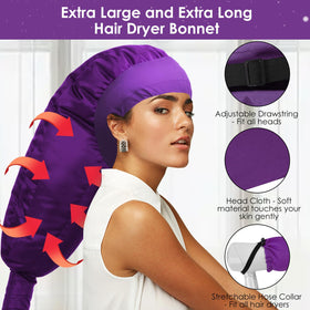 TEPENAR adjustable strap securing hairstyle during drying