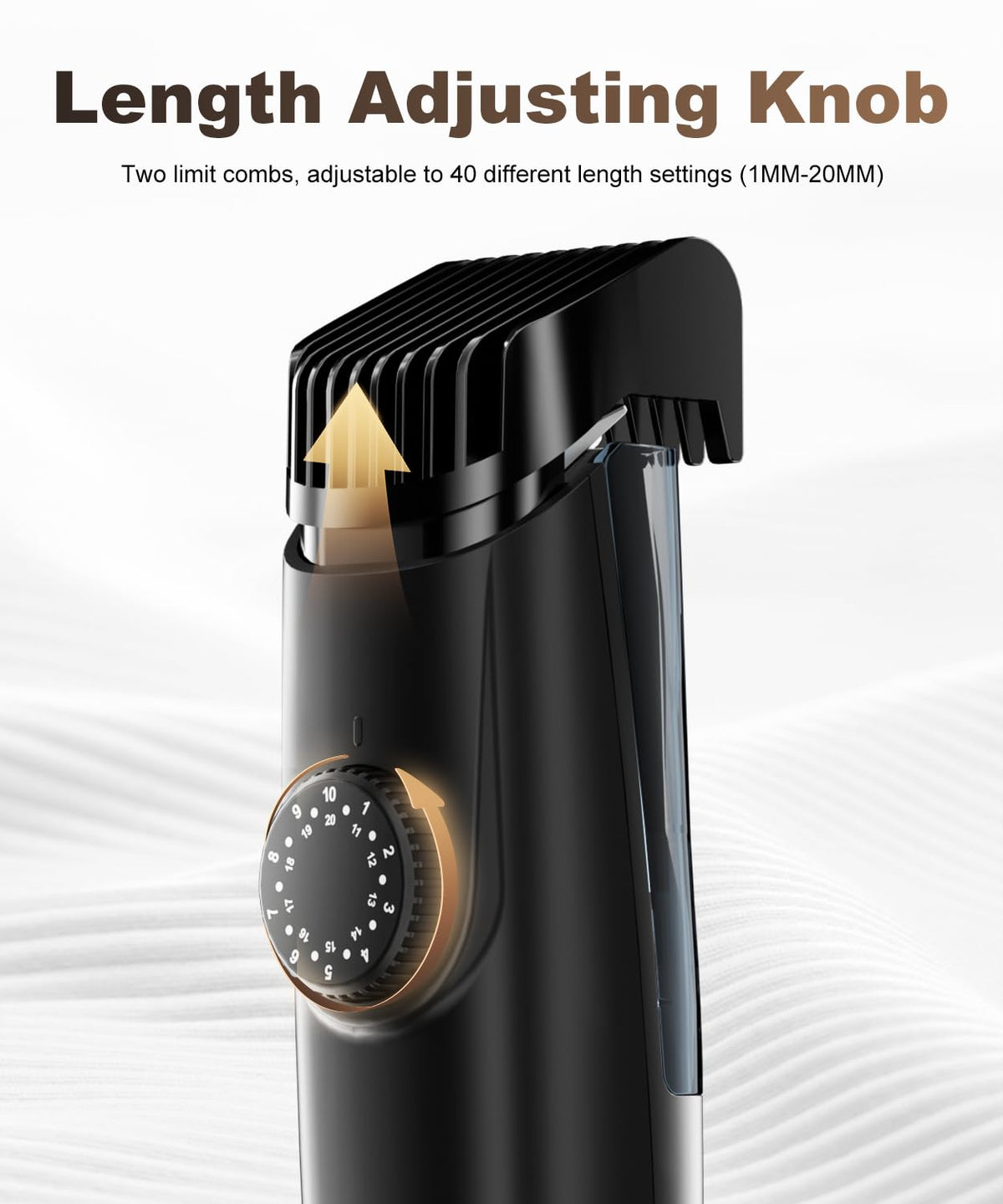 TEPOTZ waterproof design for wet or dry grooming