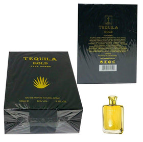 Tequila Gold Pour Homme base notes of cedar and leather deliver lasting confidence for all-day wear