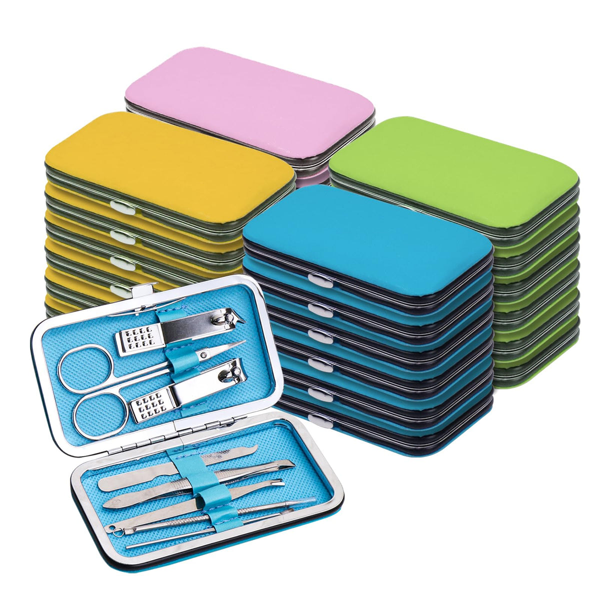 Terdey manicure set with durable nail clippers for precise trimming at home.
