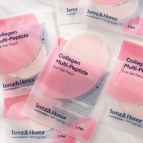 TEREZ HONOR firming peptides brighten and smooth delicate under-eye skin for a refreshed look.
