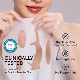 TEREZ & HONOR Real Deep Bio Collagen Mask skin barrier complex helps lock in moisture.