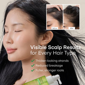 TEREZ & HONOR scalp serum dermatologically-tested formula for sensitive scalps