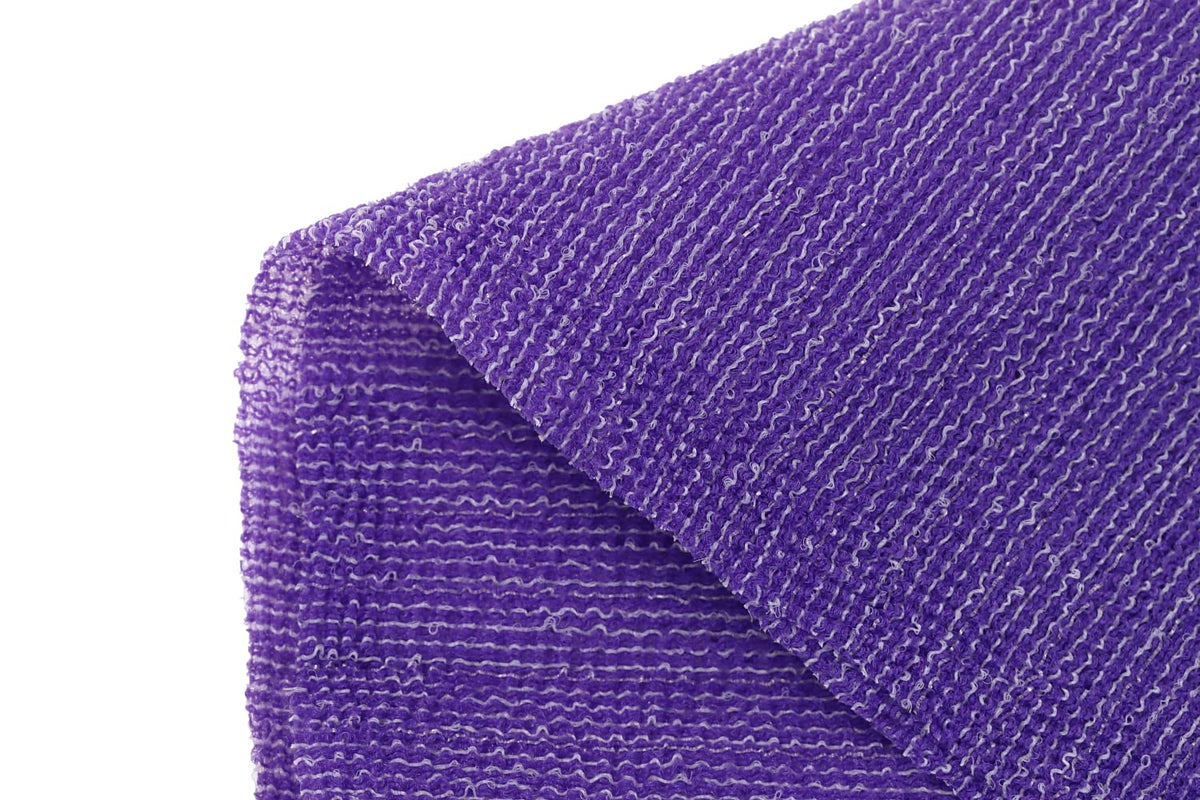 Terra Distribution ultrafine-lather weave creates creamy foam during shower