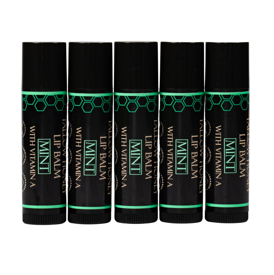 Terra Lotus Organic Tallow Lip Balm tube for lasting moisture.