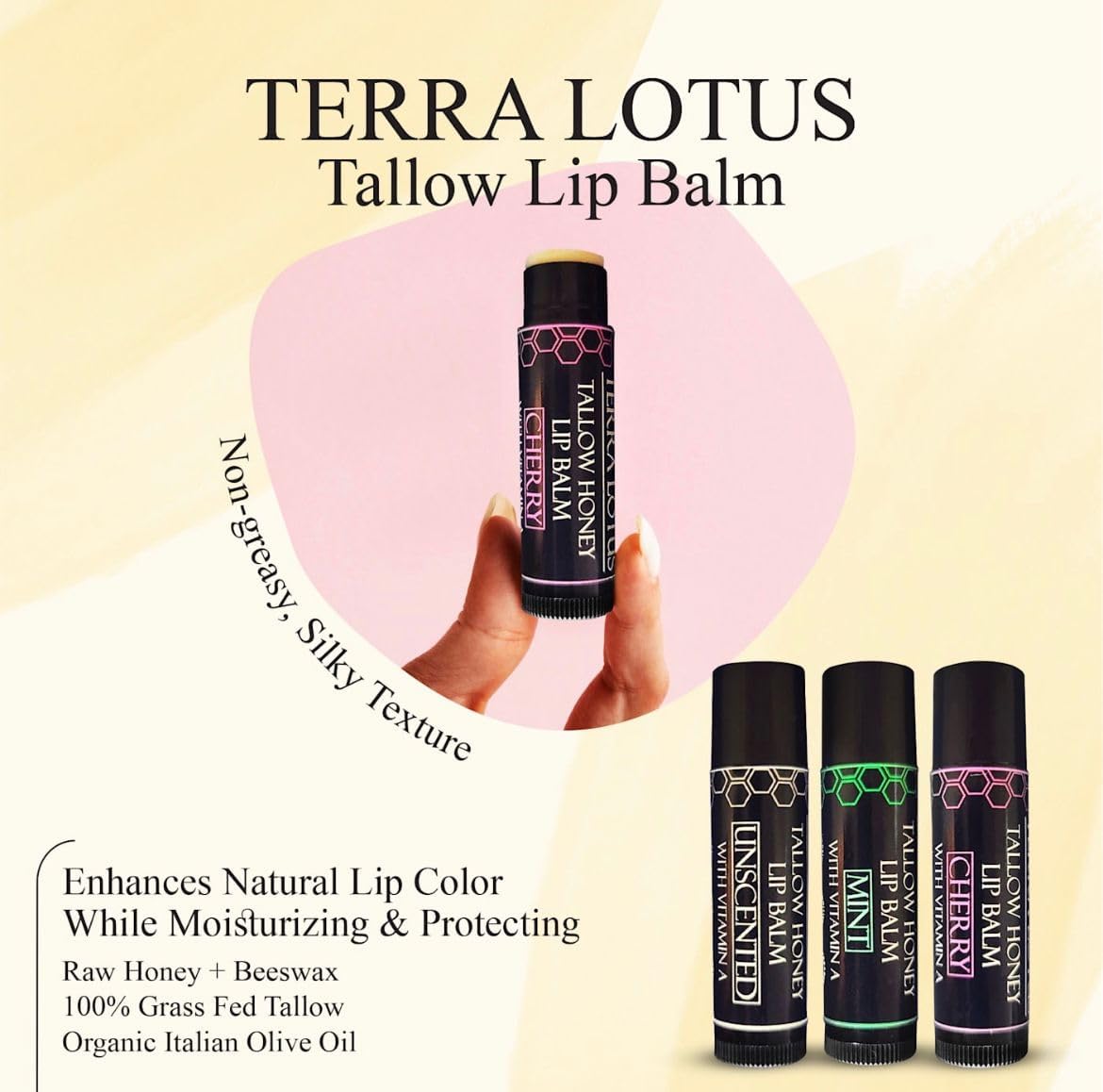 Terra Lotus beeswax layer highlights protective barrier.