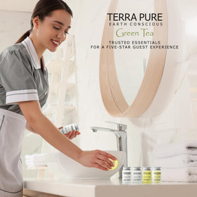 Terra Pure green tea fragrance enhances spa-like hotel ambiance