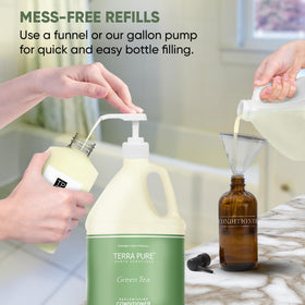 Terra Pure Green Tea Hotel Body Lotion green tea scent creates inviting ambiance