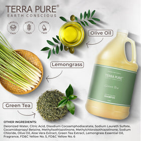 Terra Pure paraben-free, vegetable-base formula supports eco-conscious hospitality products.