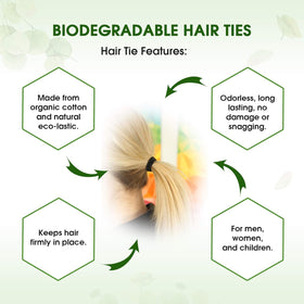 Terra Ties ideal for women's ponytails and braids