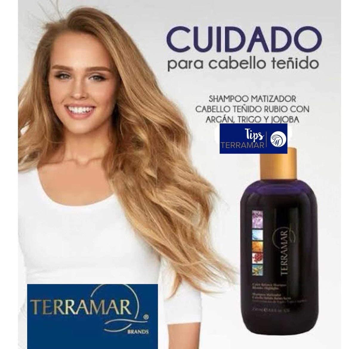 Terramar Color Balance Shampoo macadamia-oil frizz-control promotes smoother ends