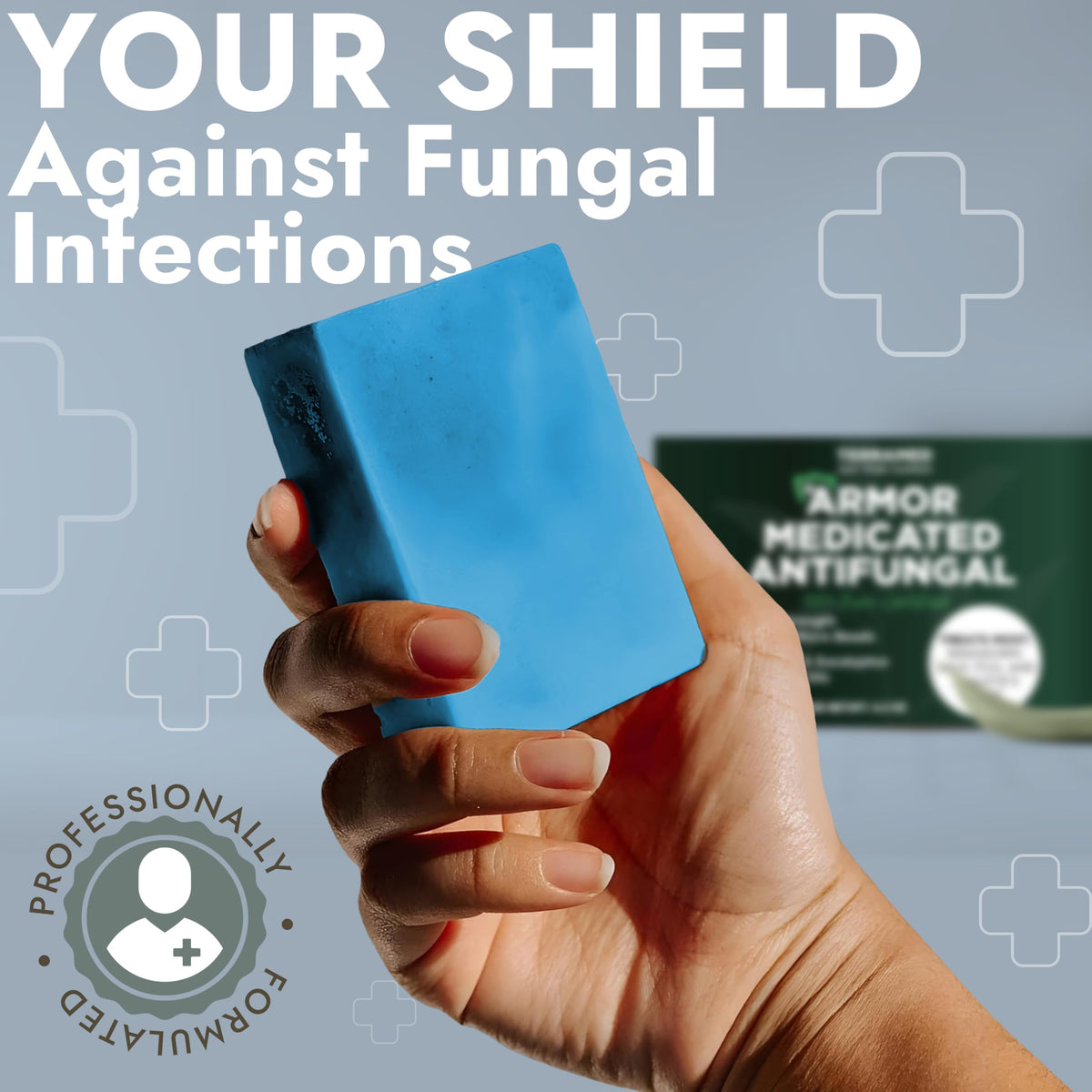Terramed Just Think Comfort antifungal soap after workouts keeps you fresh.