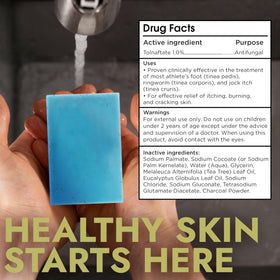 Terramed Just Think Comfort antifungal soap delivers deep-cleanse for active lifestyles.