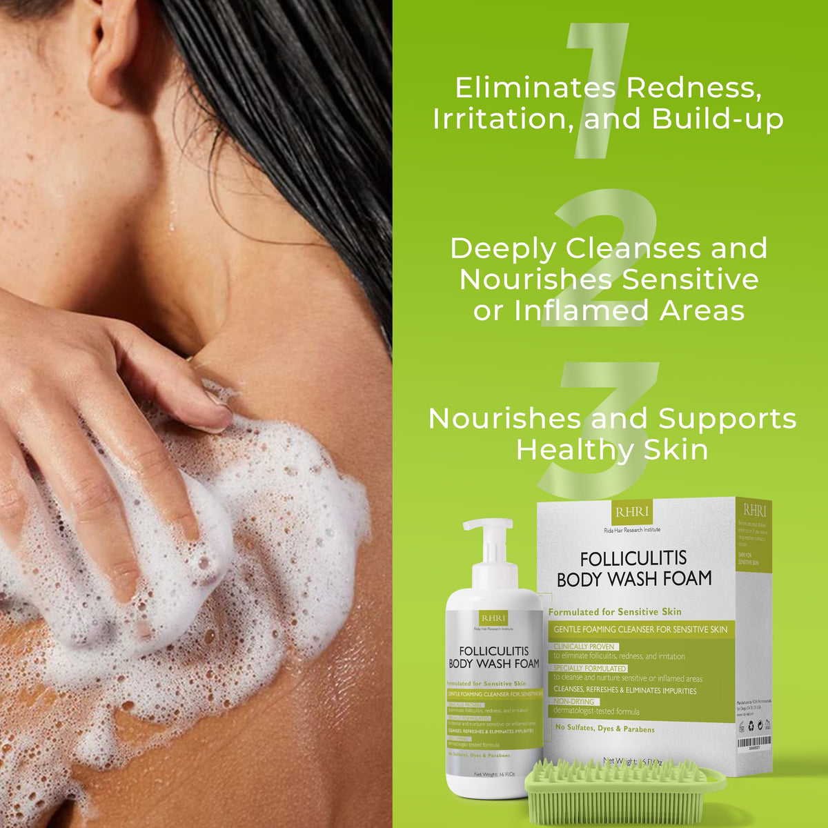Terramed Just Think Comfort daily use routine for clean, refreshed skin.