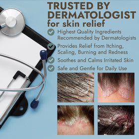 Terramed Just Think Comfort Tea Tree Scalp Scrub dual-pack on a bathroom counter for value.