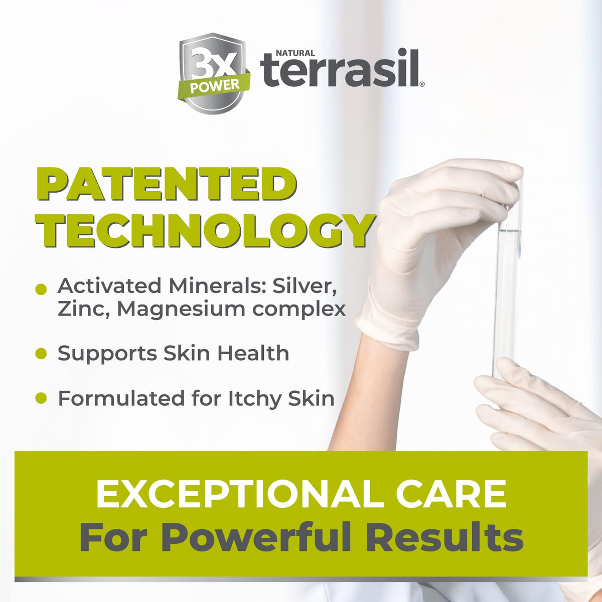 Terrasil Calendula Soap Bar ingredients image highlights beeswax, peppermint oil, and shea butter.