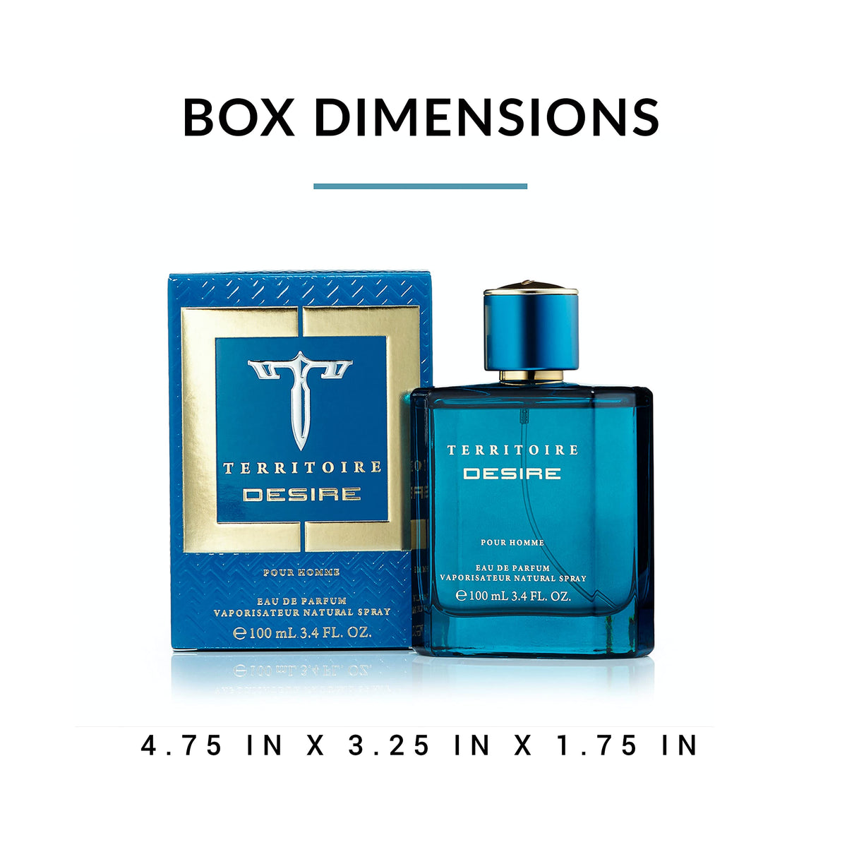 Territoire Desire travel kit bottle fits pockets for daily confidence.
