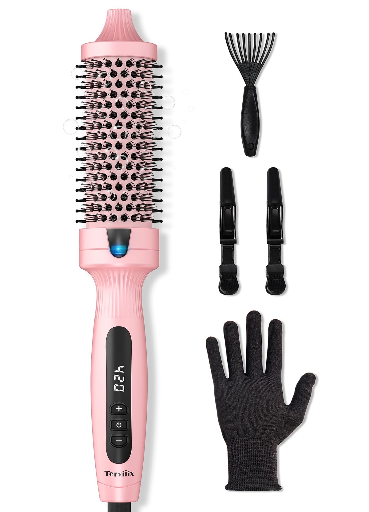 Terviiix ionic thermal brush 1.5 inch barrel for salon-like blowouts at home