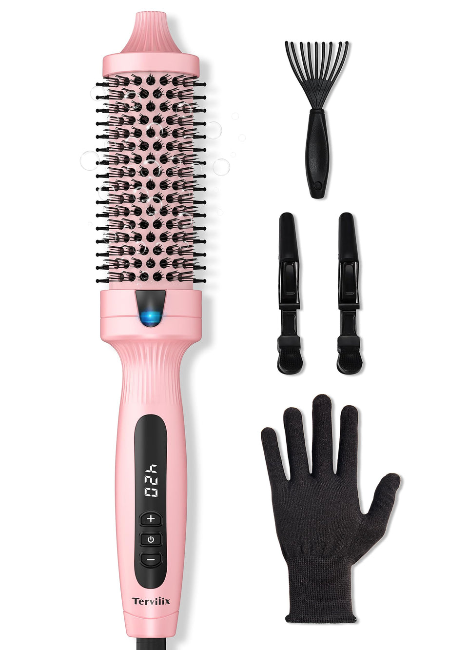 Terviiix ionic thermal brush 1.5 inch barrel for salon-like blowouts at home