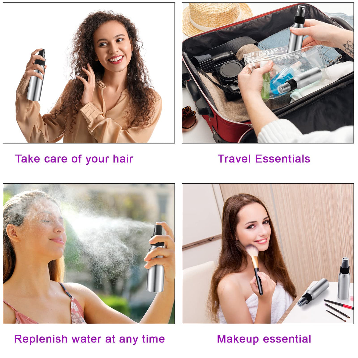Tessco for you versatile bottle for cosmetics, essential oils, toners and fragrances.