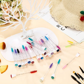 Tessco for you colorful eyebrow applicators for quick brow color.