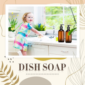 Tessco for you amber dispenser in kitchen and bathroom setup