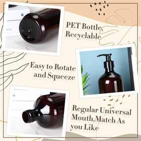 Tessco for you leak-proof pump on amber bottle preventing drips