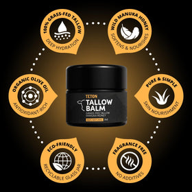 TETON Balm on nails and cuticles for nourishment