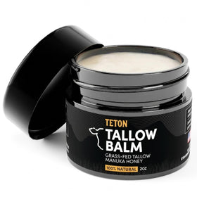 TETON Balm jar close-up showing hydrating formula