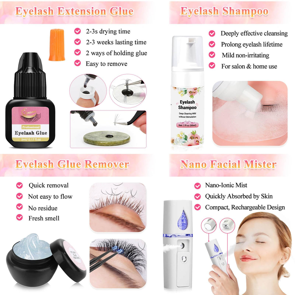 Tetutor nano mister for refreshing lash practice sessions